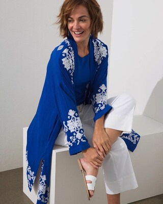 Embroidered Kimono