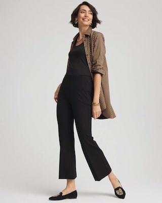 Juliet Slim Cropped-Flare Pants click to view larger image.