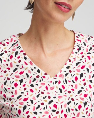 Spots 3/4 Sleeve Perfect Tee