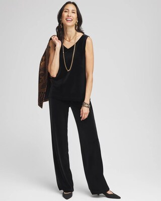 Travelers Collection Velvet No Tummy Pants click to view larger image.