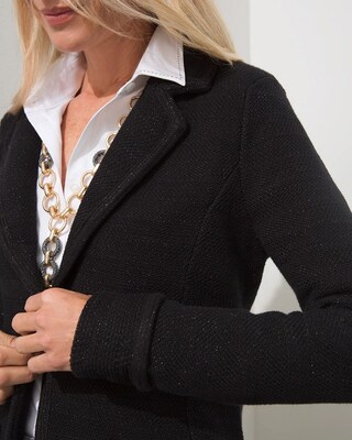 Sparkle Cardigan Blazer