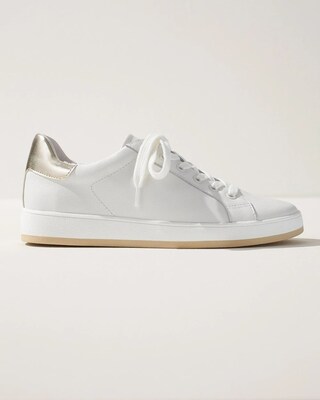Leather Platform Sneakers