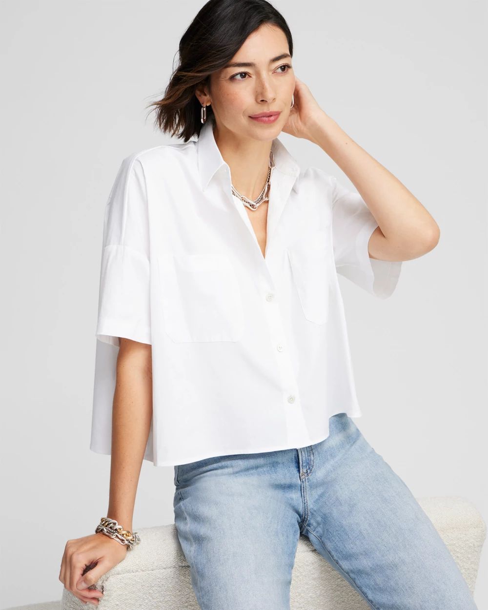 Poplin Pocket Shirt