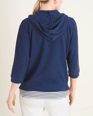 Zenergy Embroidered Indigo Jacket