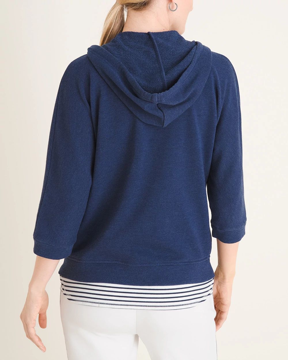 Zenergy Embroidered Indigo Jacket