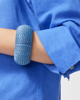 Navy Bangle Bracelet