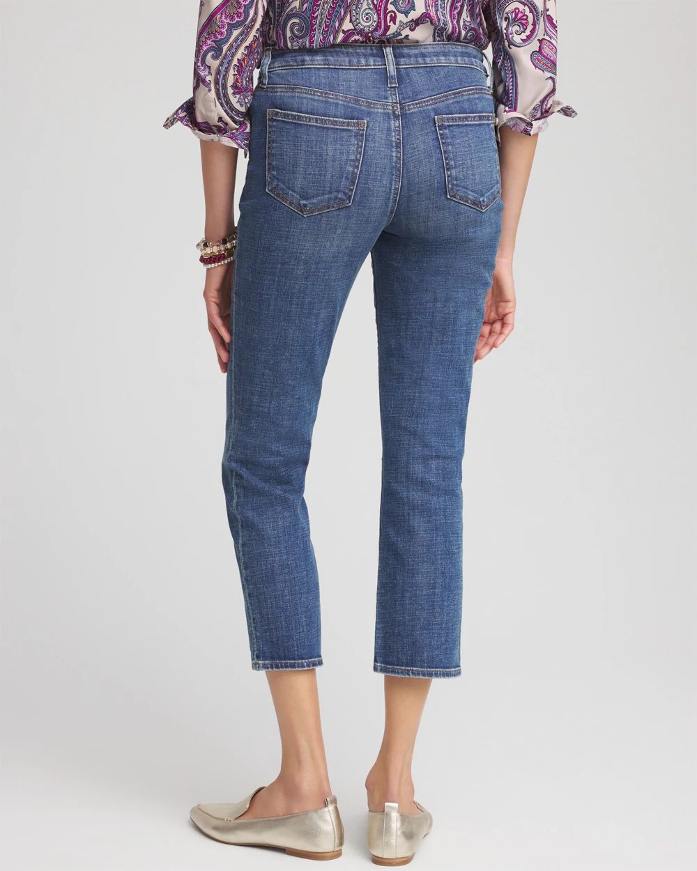 Girlfriend Cropped Jeans