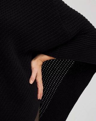 Knit Triangle Poncho