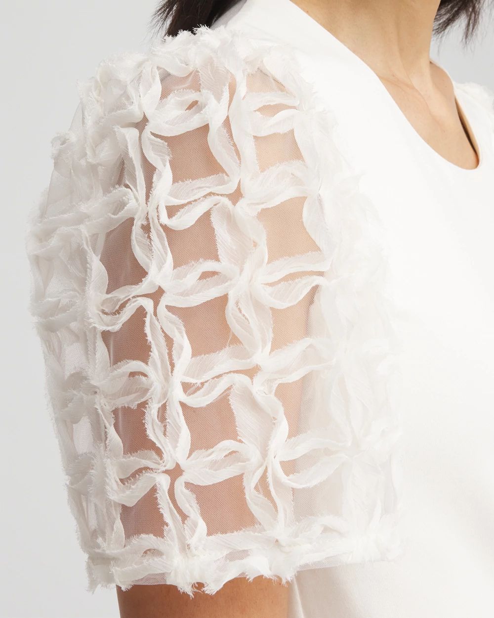 Chiffon Applique Tee