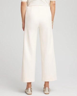 Juliet Ponte Wide Leg Cropped Pants click to view larger image.