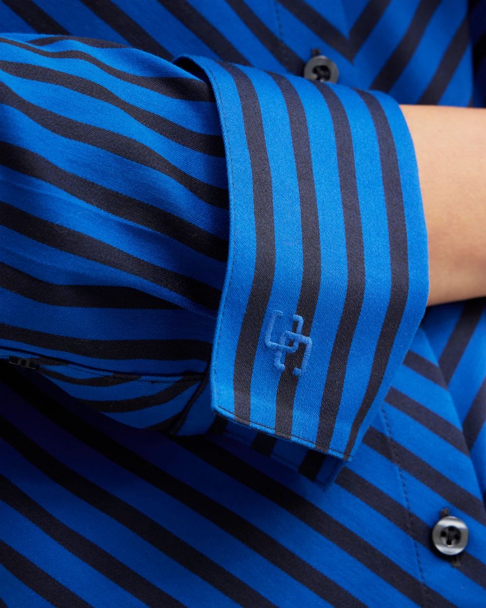 No Iron Stretch Imperial Stripe Shirt
