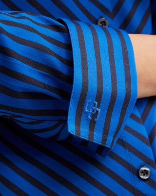 No Iron Stretch Imperial Stripe Shirt