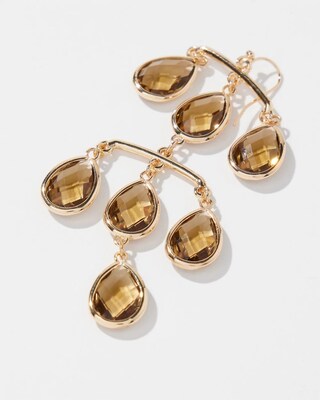 Neutral Chandelier Earrings