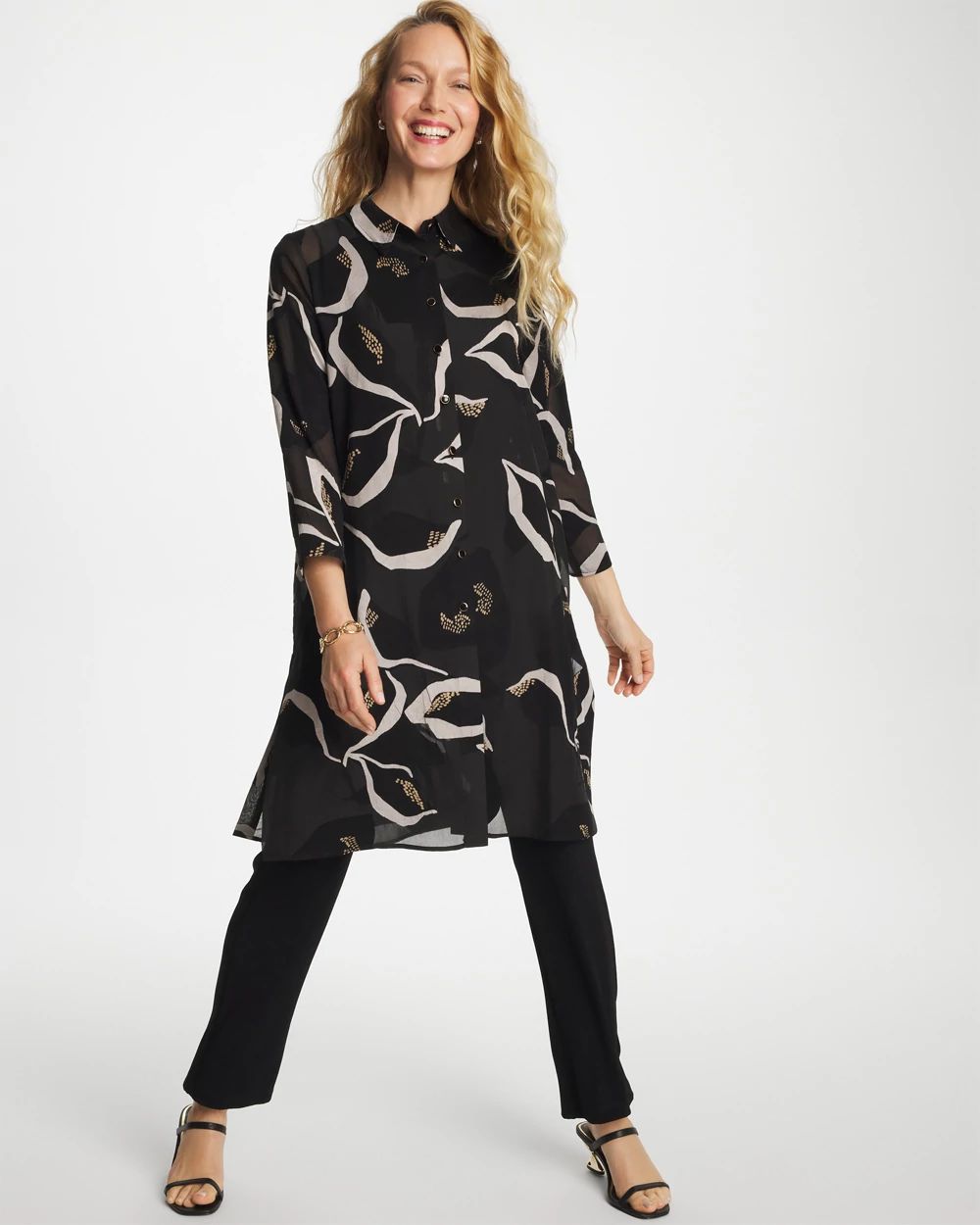 Travelers™ Collection Burnout Peace Lily Topper