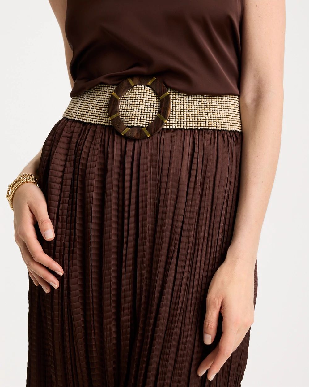 Chico's x Romi Galaxy Stretch Belt click to view larger image.