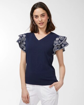 Zenergy UPF Flutter Sleeve Tee