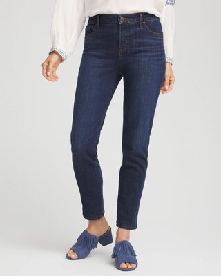So Slimming Girlfriend Ankle Jeans