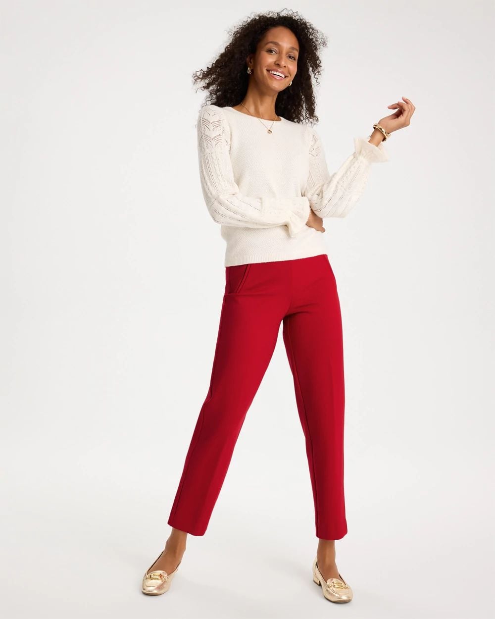Juliet Relaxed Tapered Ankle Pants