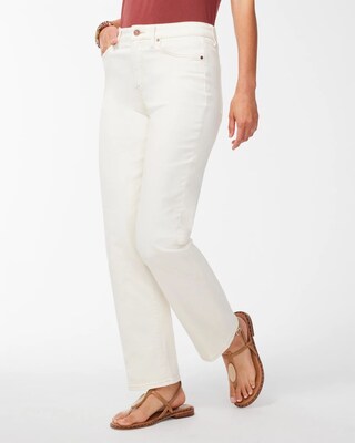 High Rise Straight Leg Jeans