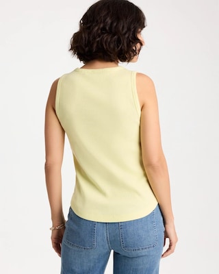 High Neck Rib Tank click to view larger image.