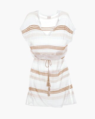 Striped Belted Tunic