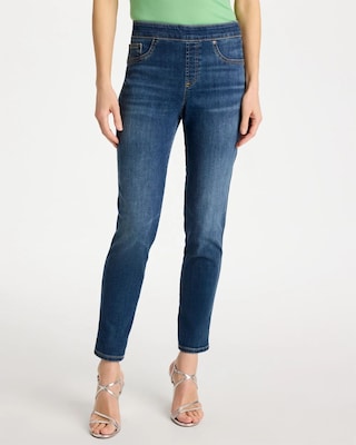 Pull-On Slim Ankle Jeggings