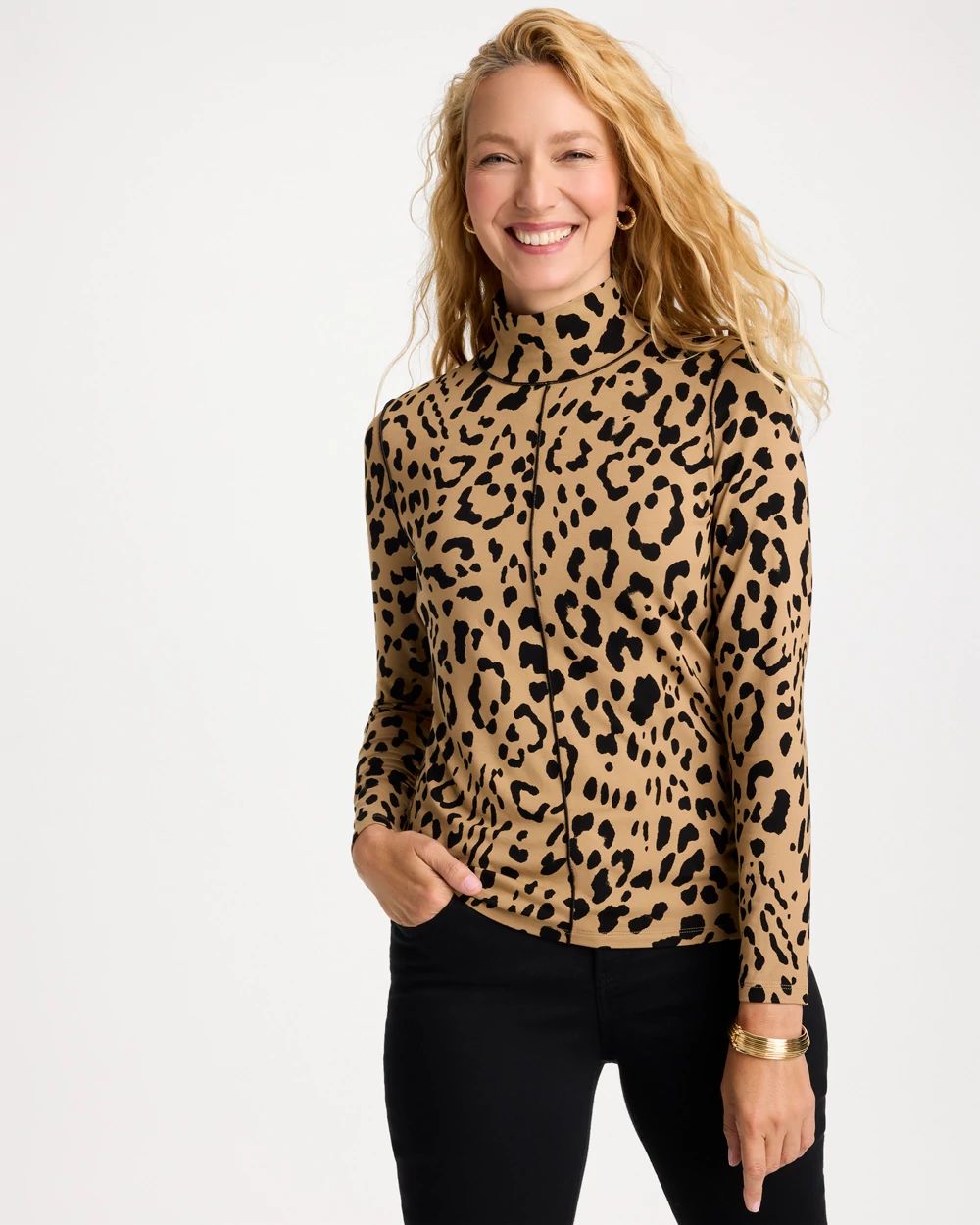 Touch of Cool™ Animal Front Seam Tee