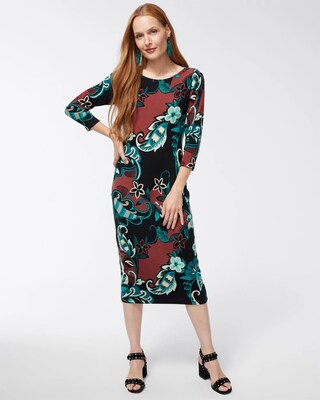 Travelers Floral Dress
