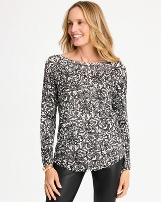 Ella Bateau Pullover Sweater