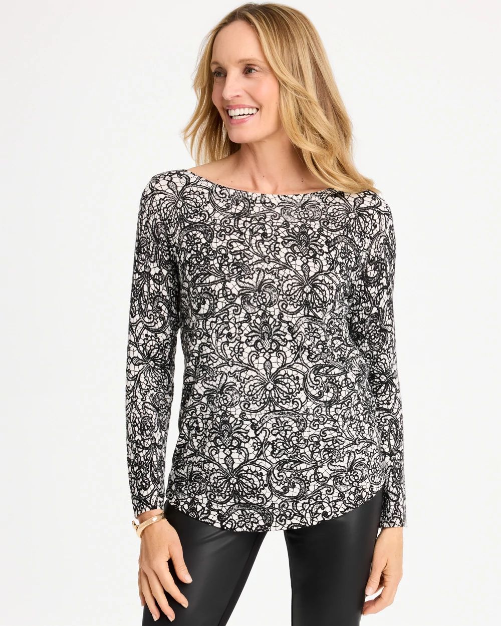 Ella Bateau Pullover Sweater