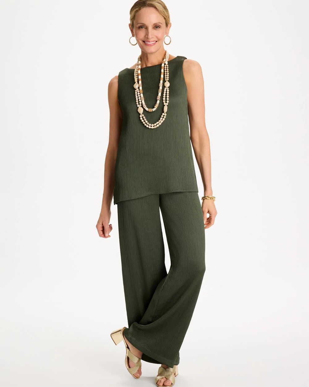Travelers™ Crinkle Textured Tank