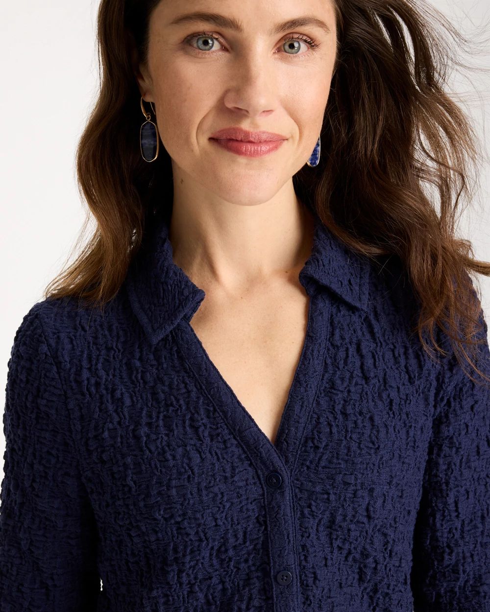 Textured Camp Tee click to view larger image.