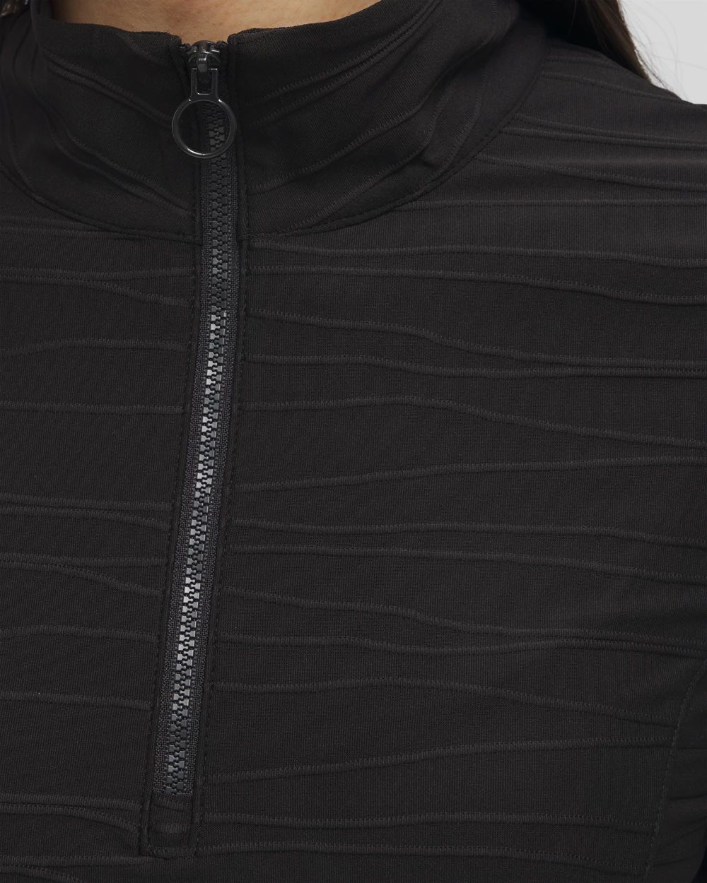 Zenergy® UPF Knit Jacquard Pullover