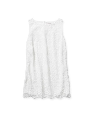 Sleeveless Lace Swing Top