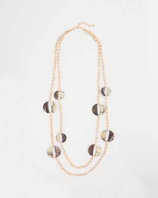 Long Multi-Strand Snake Necklace