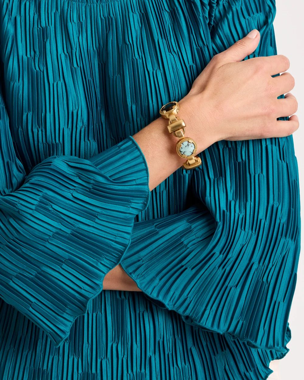 Turquoise Tortoise Collection Toggle Bracelet click to view larger image.