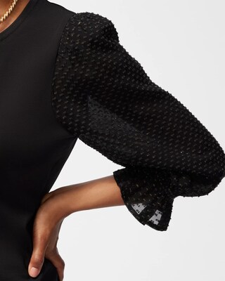 Chiffon Sleeve Top