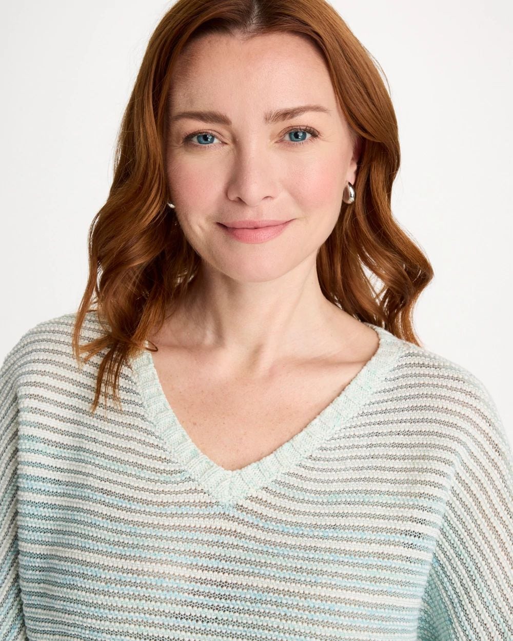 Space Dyed Pullover Sweater click to view larger image.