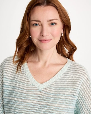 Space Dyed Pullover Sweater click to view larger image.