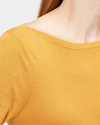 Studded Pullover Sweater