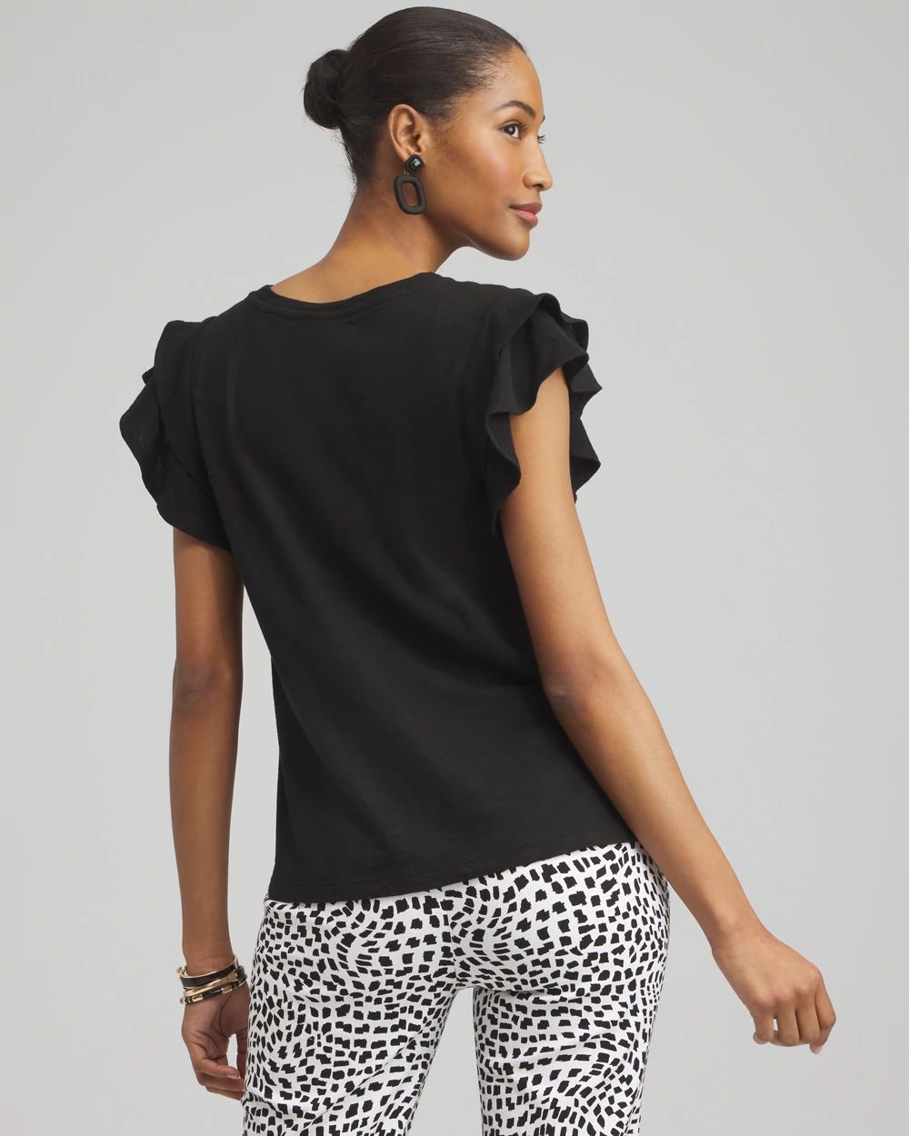Flutter Cap Sleeve Tee