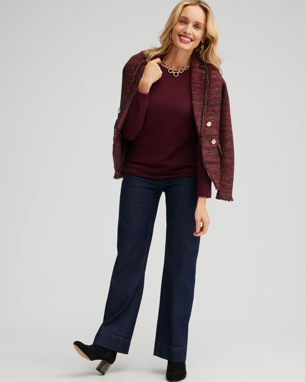 Cashmere Crew Neck Sweater