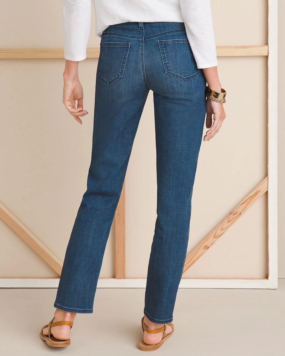 So Slimming Girlfriend Ankle Jeans