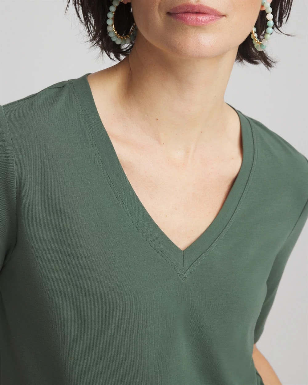 Elbow-Sleeve Perfect Tee