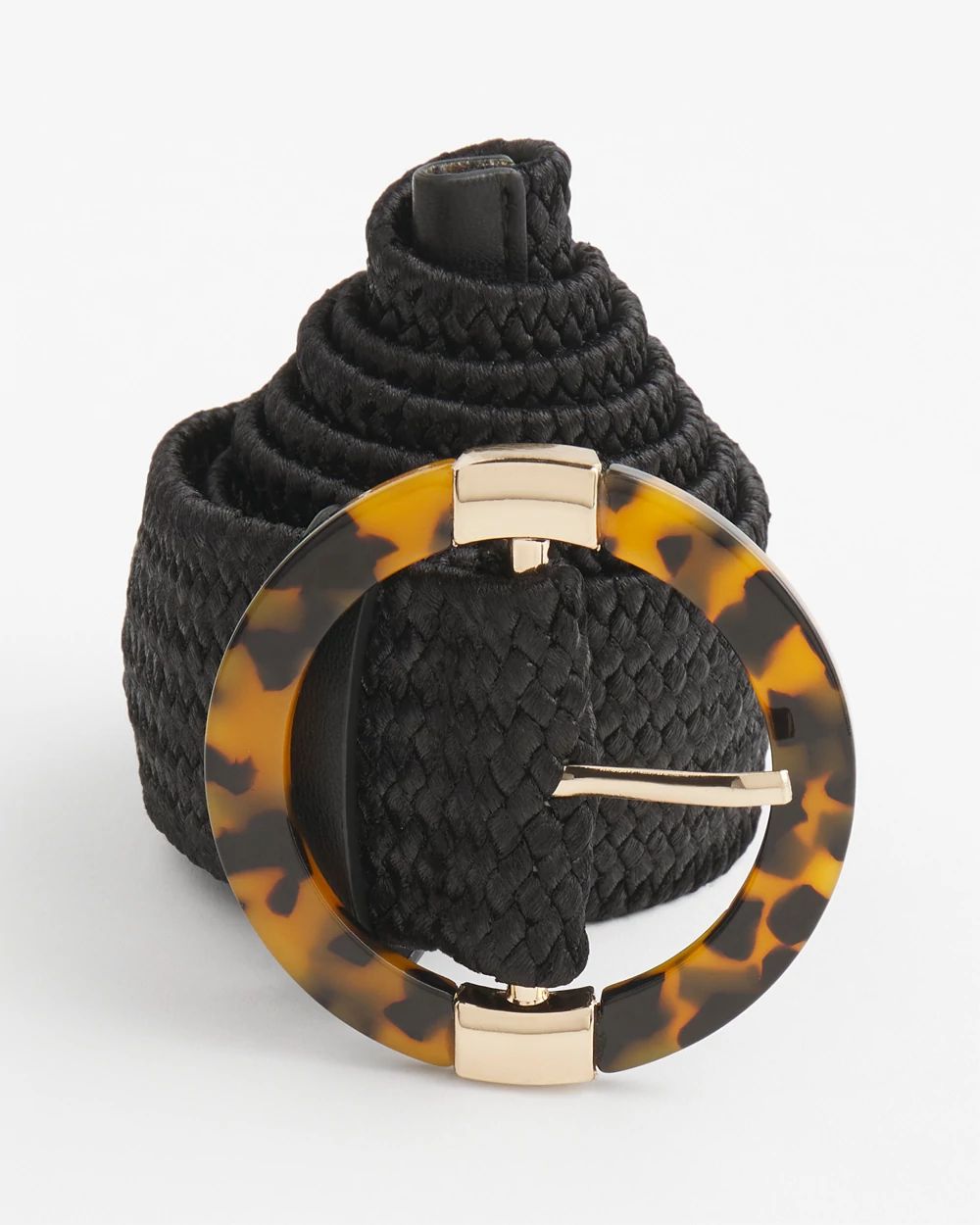 Faux Tort Stretch Belt