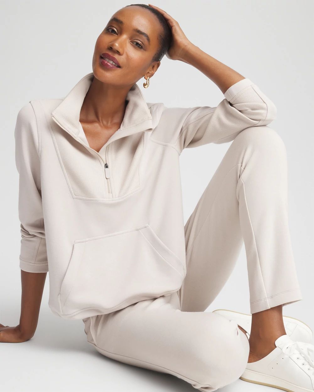 Zenergy® Ribbed Sweatshirt