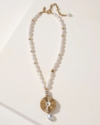 Fresh Water Pearl Pendant Necklace