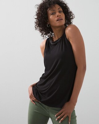Touch of Cool Beaded Polished Tank