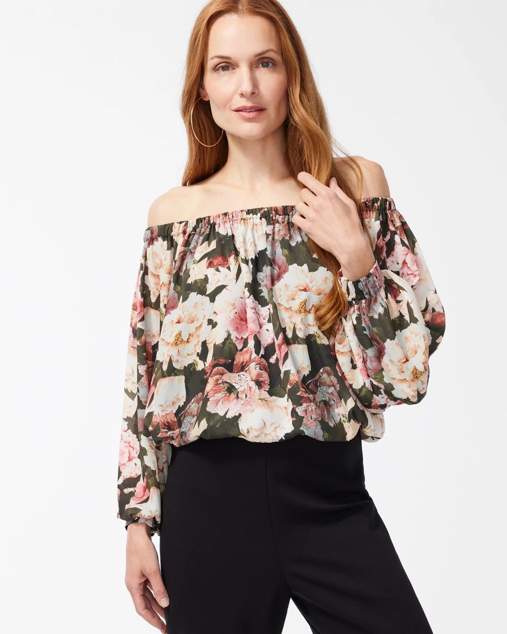 Black Label Poet Blouse