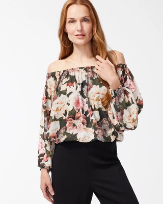 Black Label Poet Blouse